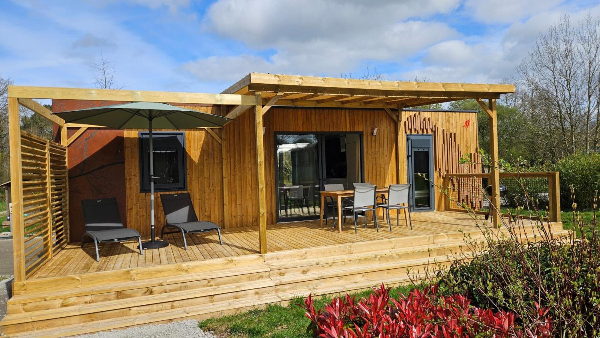 Maeva Respire Cottage De Broceliande Caro  Exterior foto